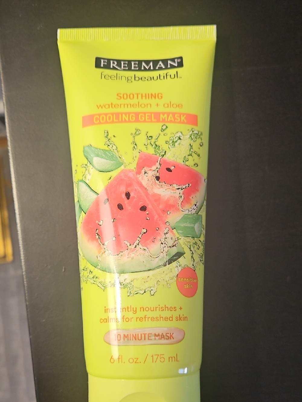 New Freeman Watermelon + Aloe Soothing Cooling Gel Mask